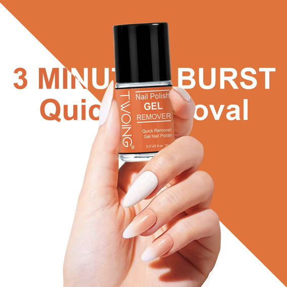 Gel Nail Polish Quick Remover + Tool 15ml