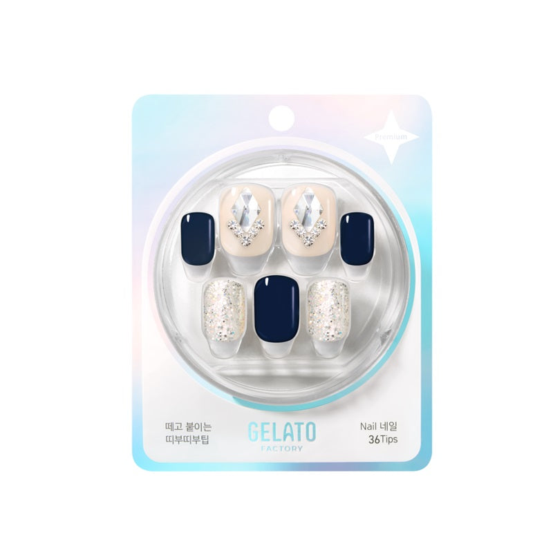 Gelato Factory Ttibu Ttibu Tip Nail 36PCS | Sasa Global eShop