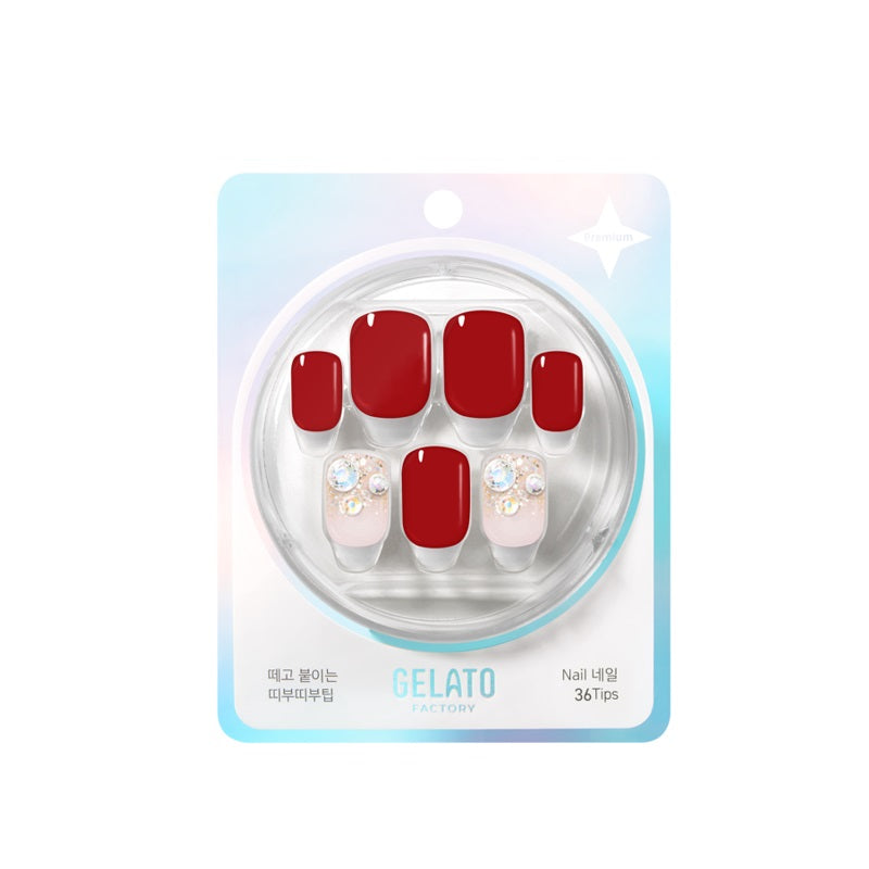 Gelato Factory Ttibu Ttibu Tip Nail 36PCS | Sasa Global eShop