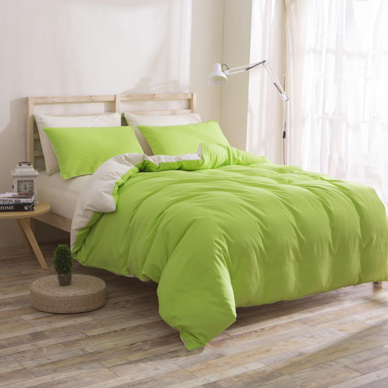 Solid color four-piece set