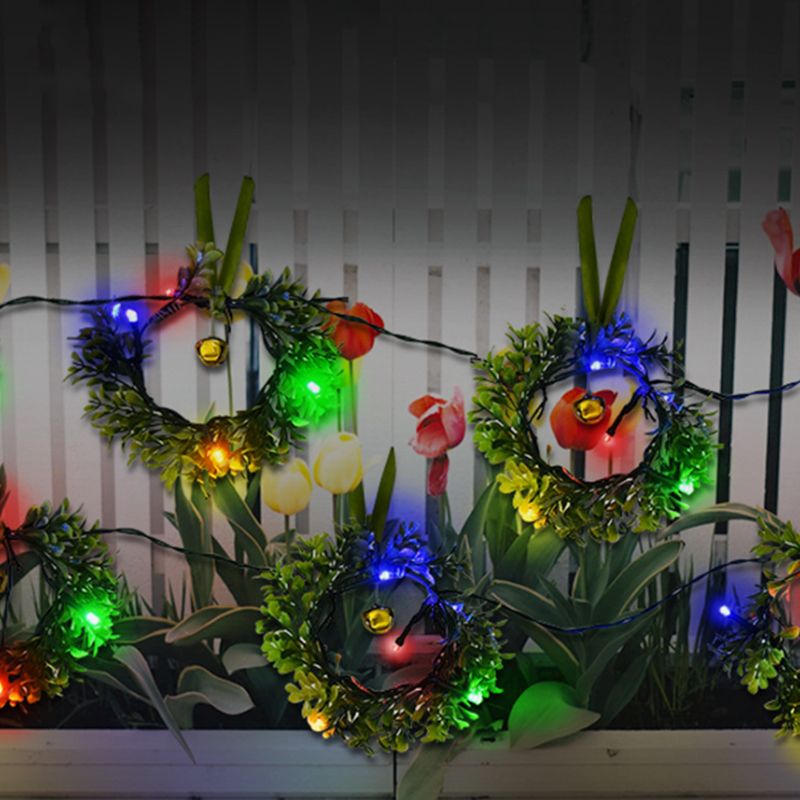 Decorative Solar Wreath LED String Light