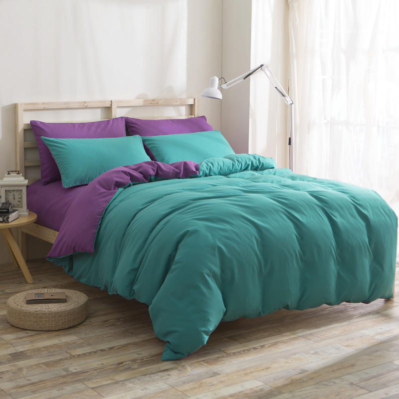 Solid color four-piece set