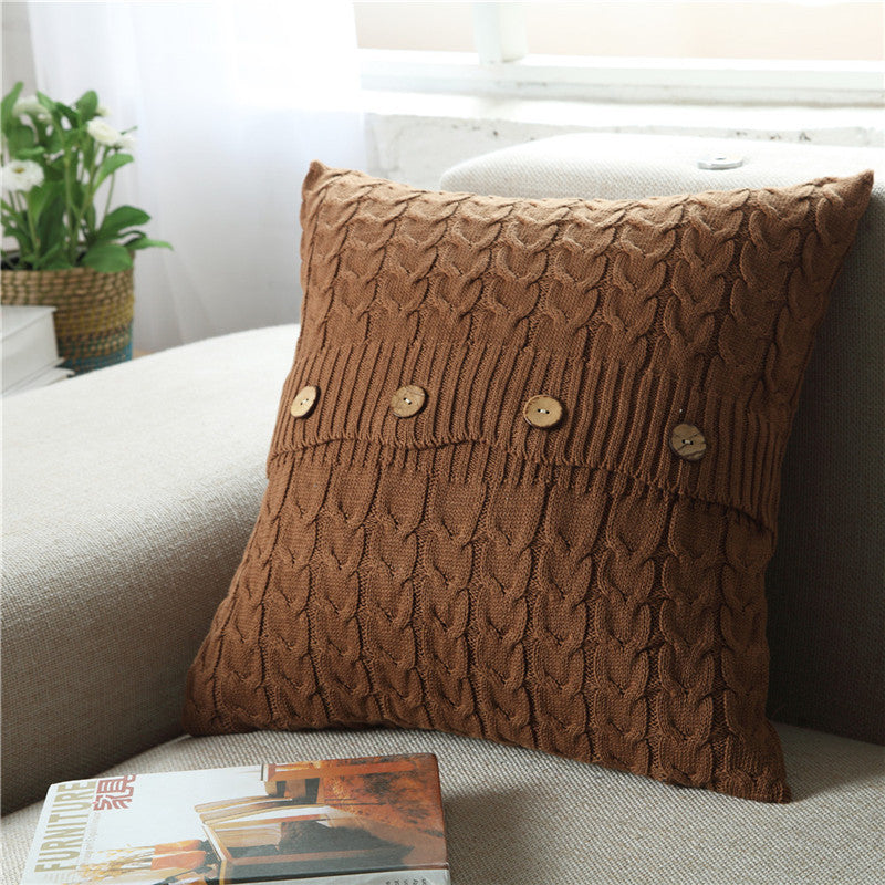 Woven Sofa Creative Nordic Simplicity Pillowcase Saor Style