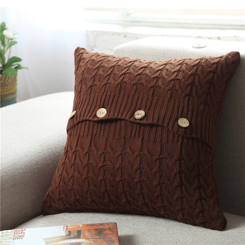Woven Sofa Creative Nordic Simplicity Pillowcase Saor Style