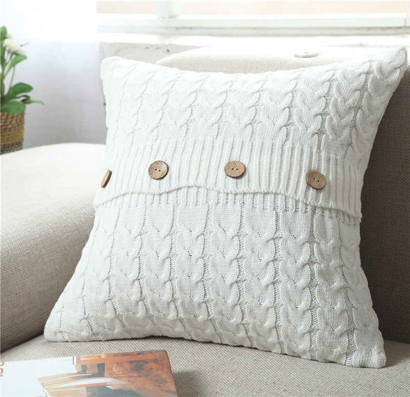 Woven Sofa Creative Nordic Simplicity Pillowcase Saor Style