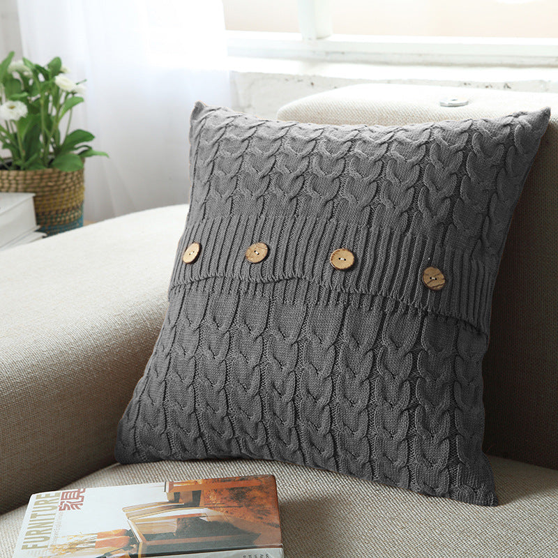 Woven Sofa Creative Nordic Simplicity Pillowcase Saor Style