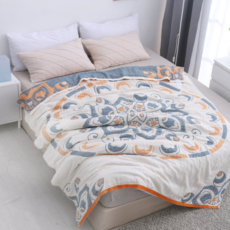Nordic Style Cotton Towel Quilt Gauze Cotton Saor Style