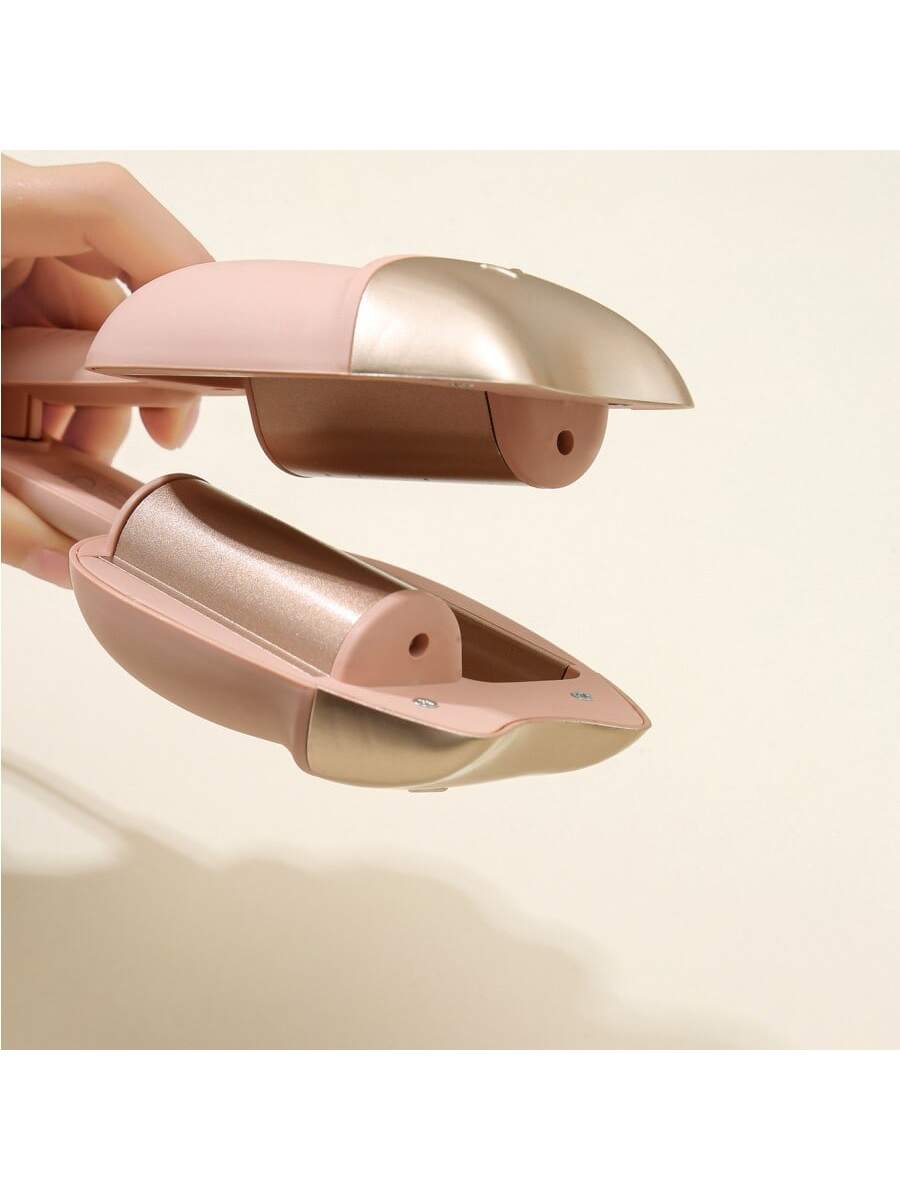 Egg Roll Hair Curling Iron For Women With Clip, Lazy Tool To Create Curls, Waves And Cake Roll Hairstyles