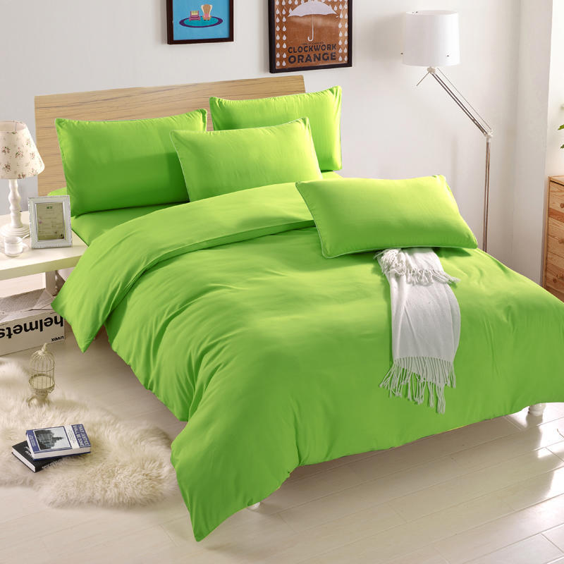 Solid color four-piece set