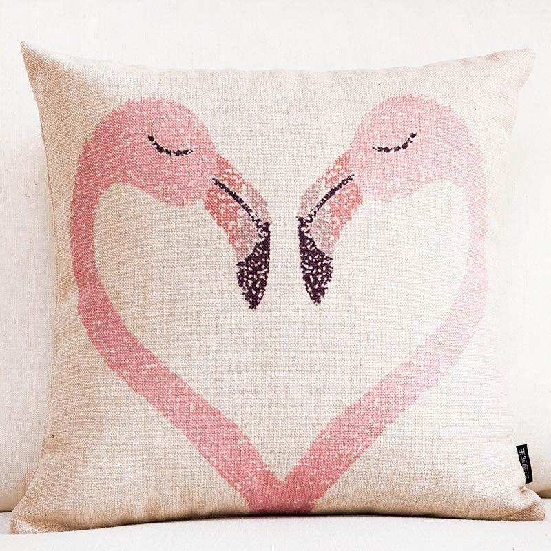 Nordic Office Cotton and Linen Pillowcase Saor Style