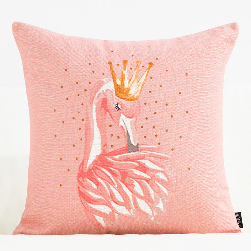 Nordic Office Cotton and Linen Pillowcase Saor Style