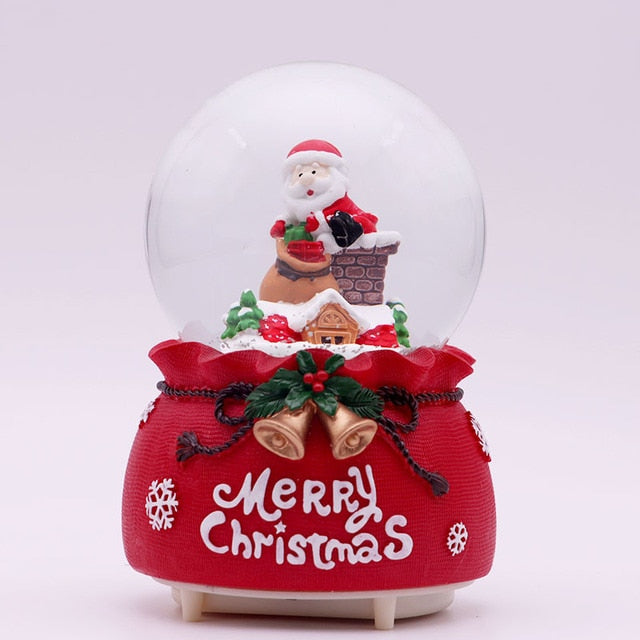 Christmas Snow globe Music Luminous