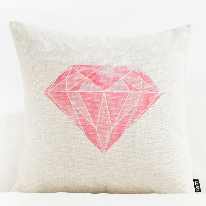 Nordic Office Cotton and Linen Pillowcase Saor Style