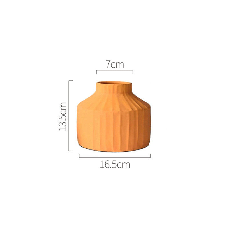 Origami ceramic vase ornaments