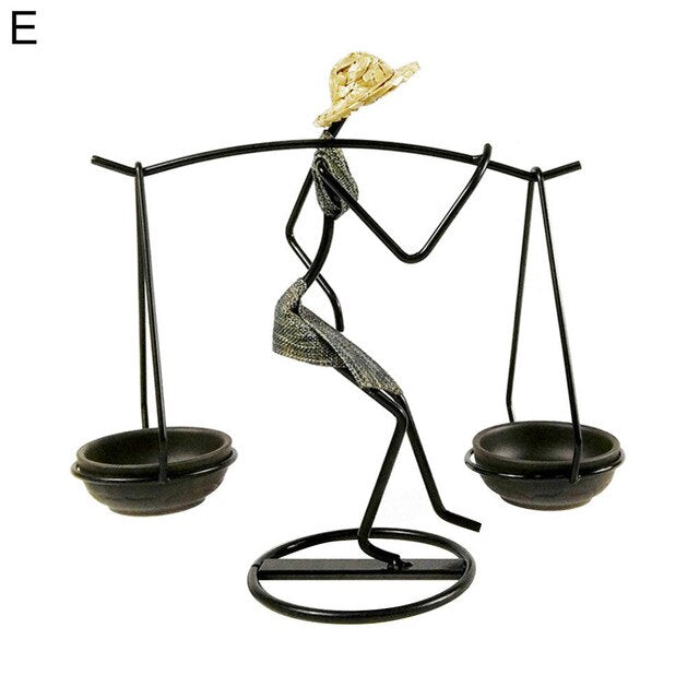 Romantic Candle Holder Carrying Girl Decoration