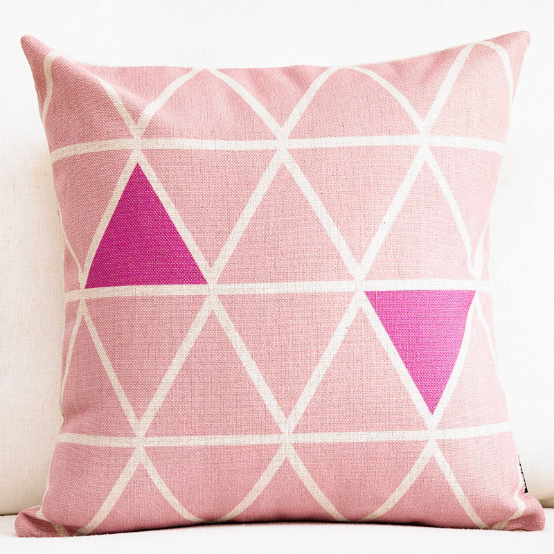Nordic Office Cotton and Linen Pillowcase Saor Style