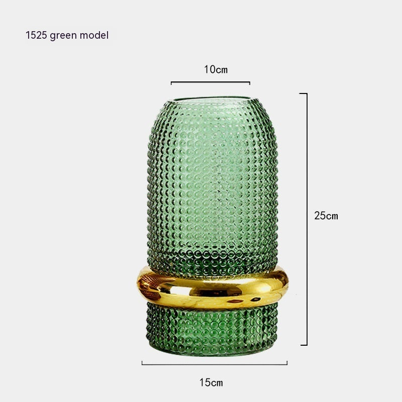 Primary Color Glass Vase