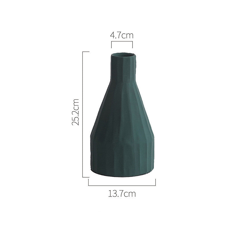 Origami ceramic vase ornaments