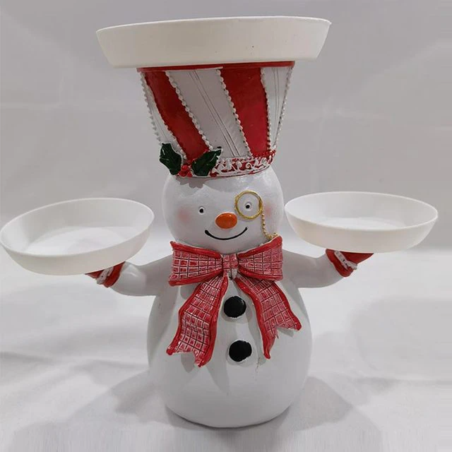 Snowman decor storage
