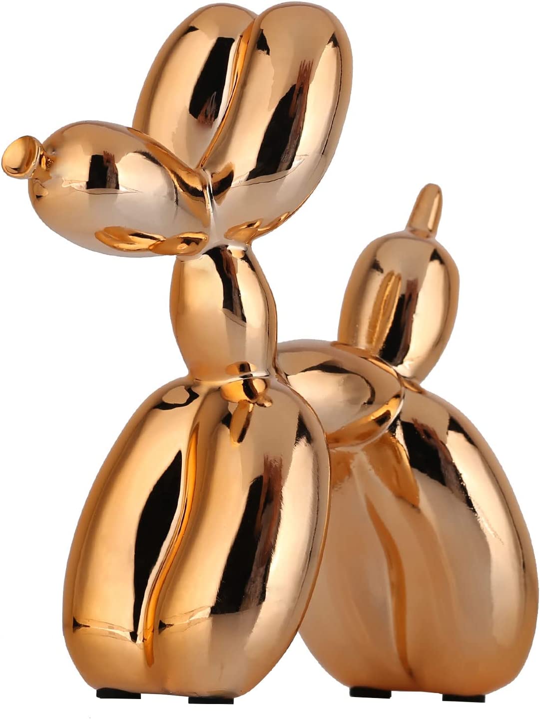 Orange dog figurine