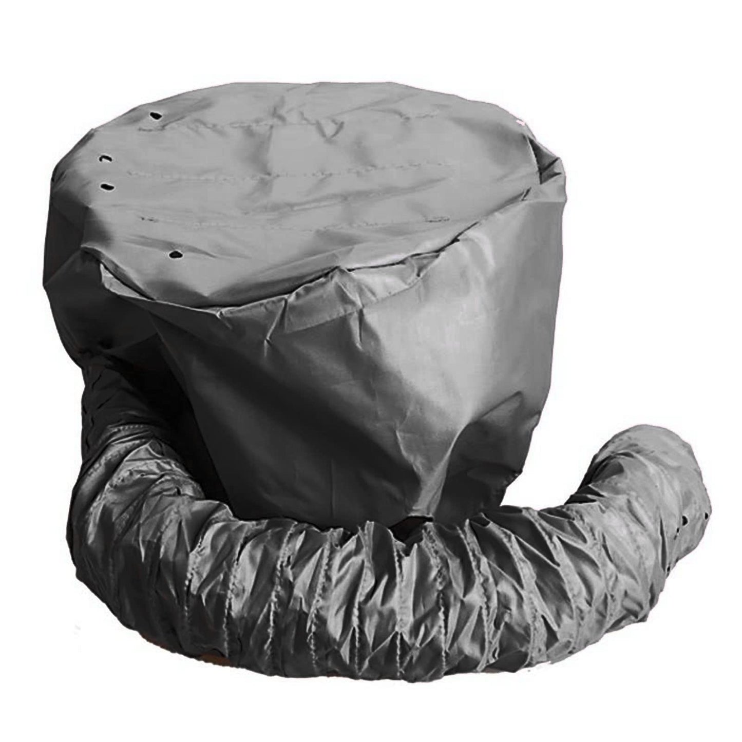 Bonnet Hair Dryer Bonnet Hair Dryer Flexible Nylon Deep Conditioner Hose (Black)
