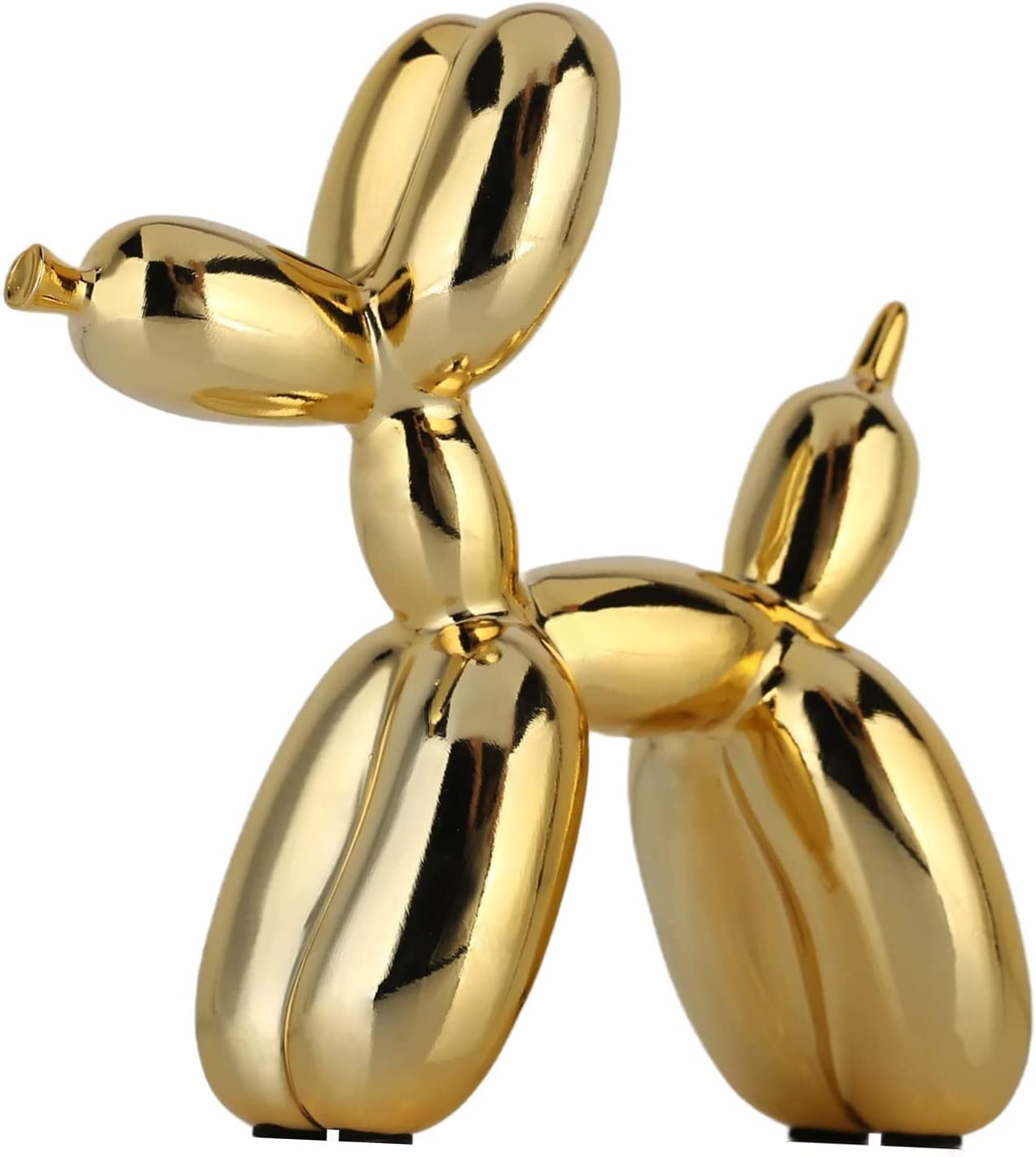 Gold dog figurine