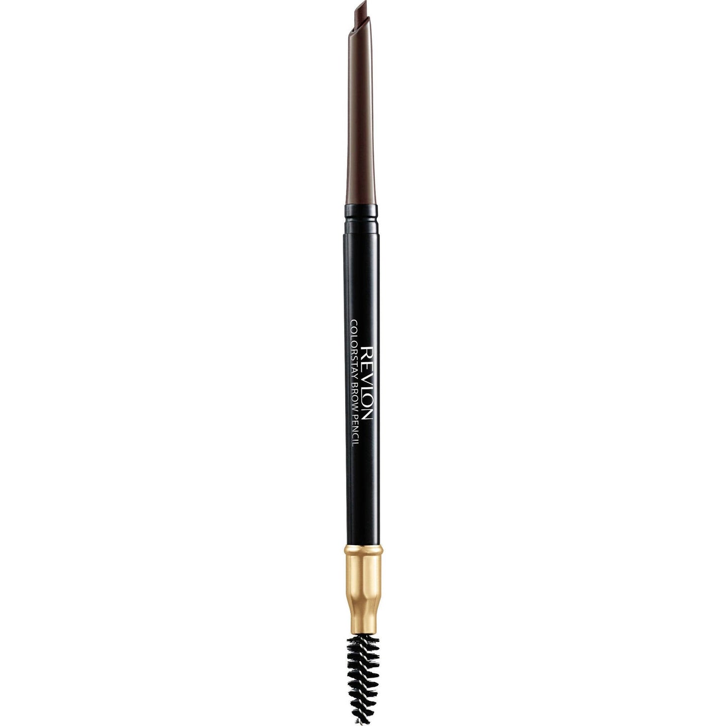 Revlon Eyebrow Pencil, Colorstay Eye Makeup with Eyebrow Spoolie, Waterproof, Longwearing Angled Precision Tip, 210 Soft Brown, 0.01 Oz