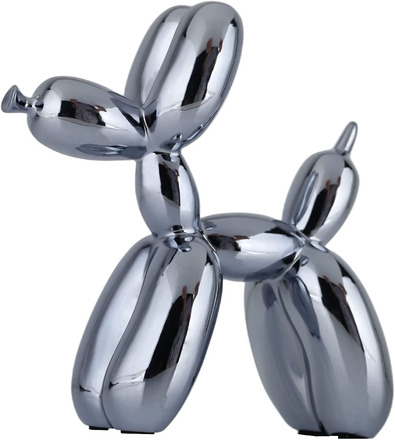Silver dog figurine