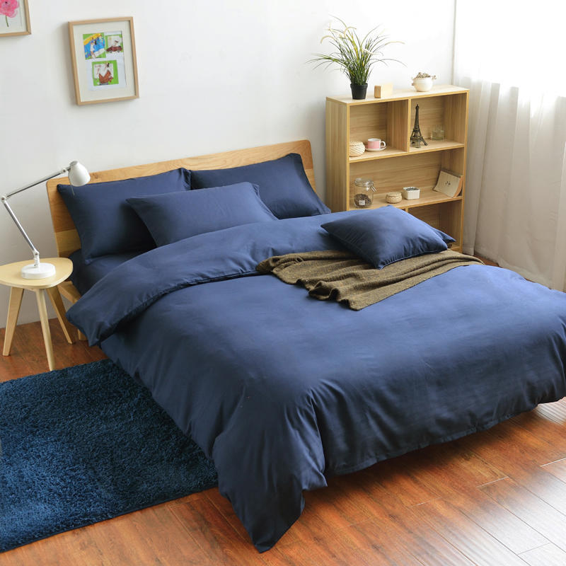 Solid color four-piece set
