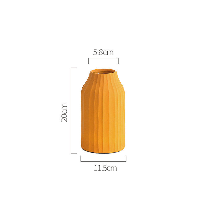 Origami ceramic vase ornaments