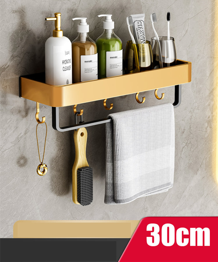 Bathroom Perforated Towel Storage Rack GND Products