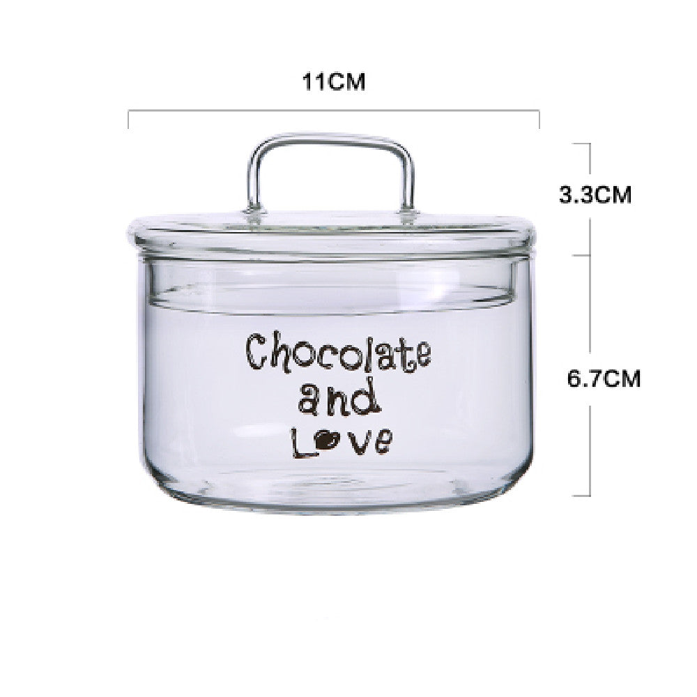 Transparent Stackable Glass Salad Bowl