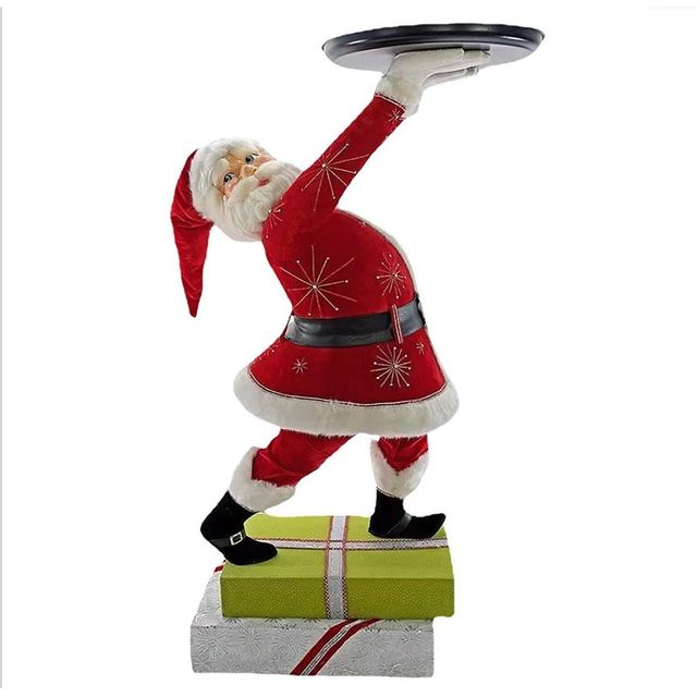 Santa claus decor storage