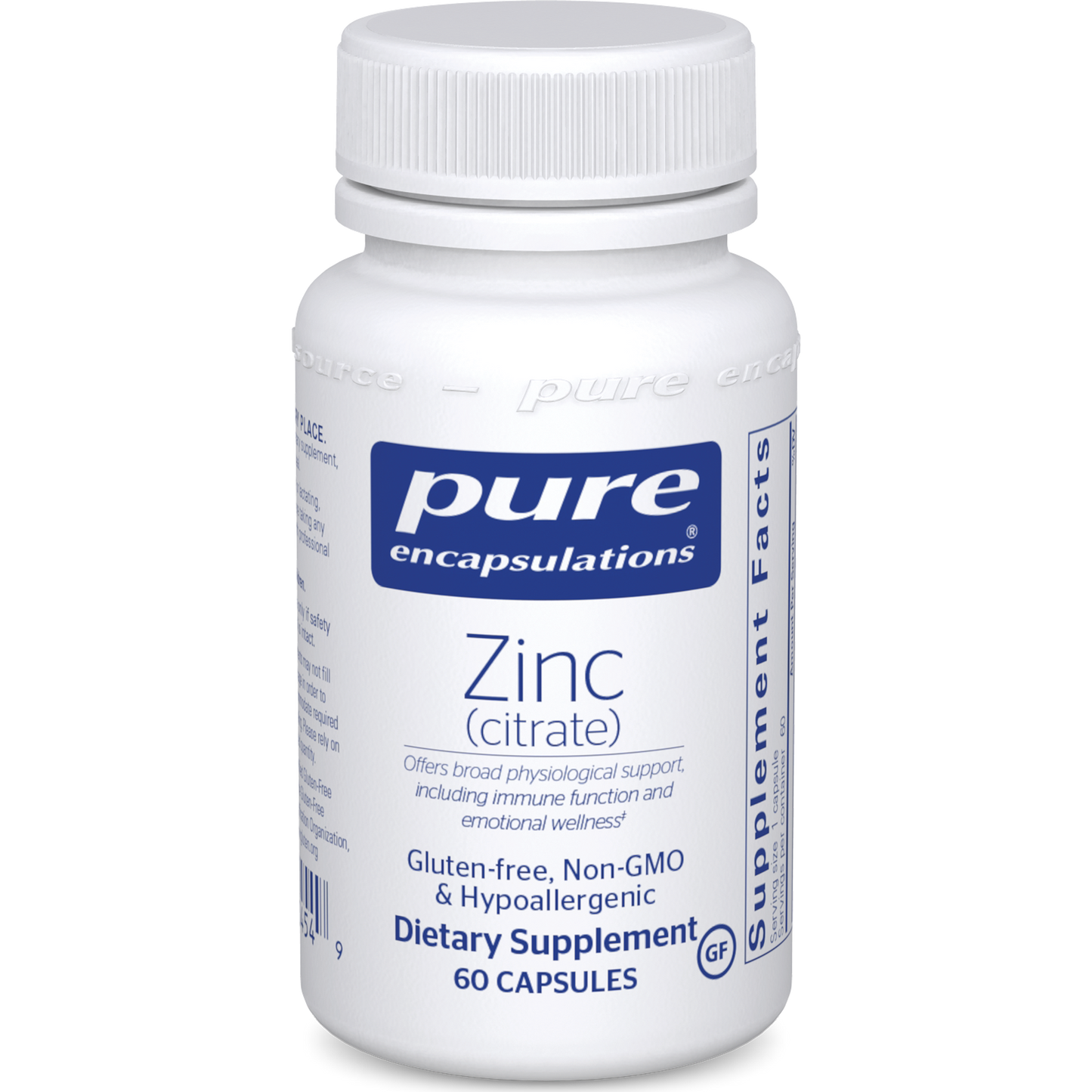 Pure Encapsulations Zinc (citrate)