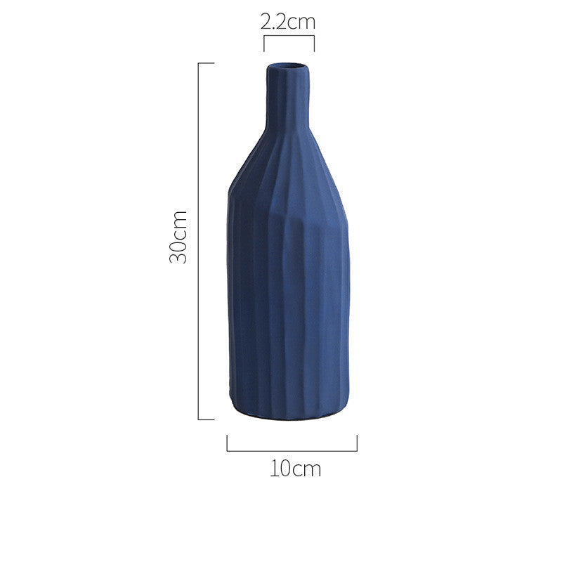 Origami ceramic vase ornaments