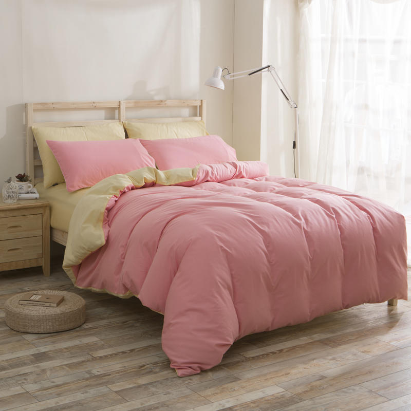 Solid color four-piece set