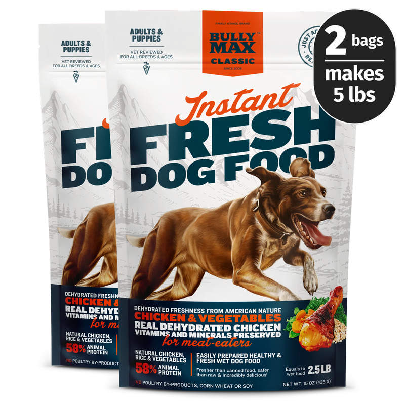 Bully Max Classic Instant Fresh Dog Food