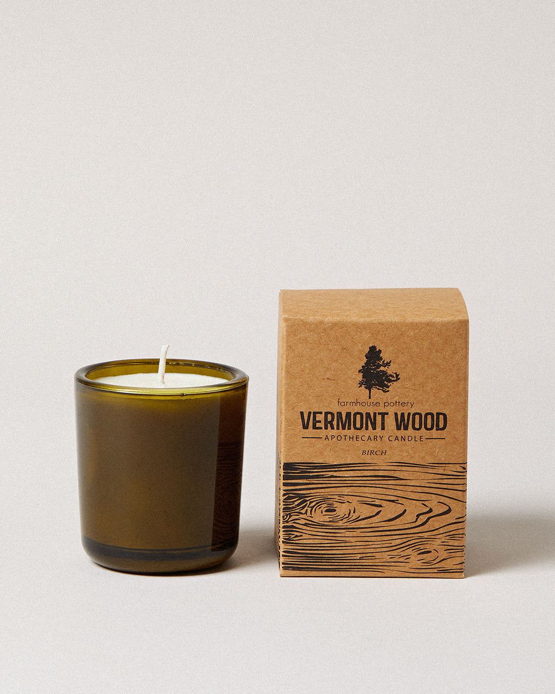Vermont Wood candle in Birch frangrance