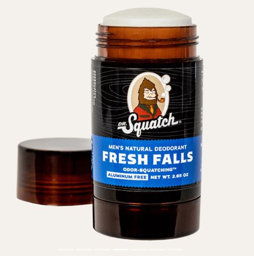 Dr. Squatch Men's Natural Deodorant 2.65oz 78ml