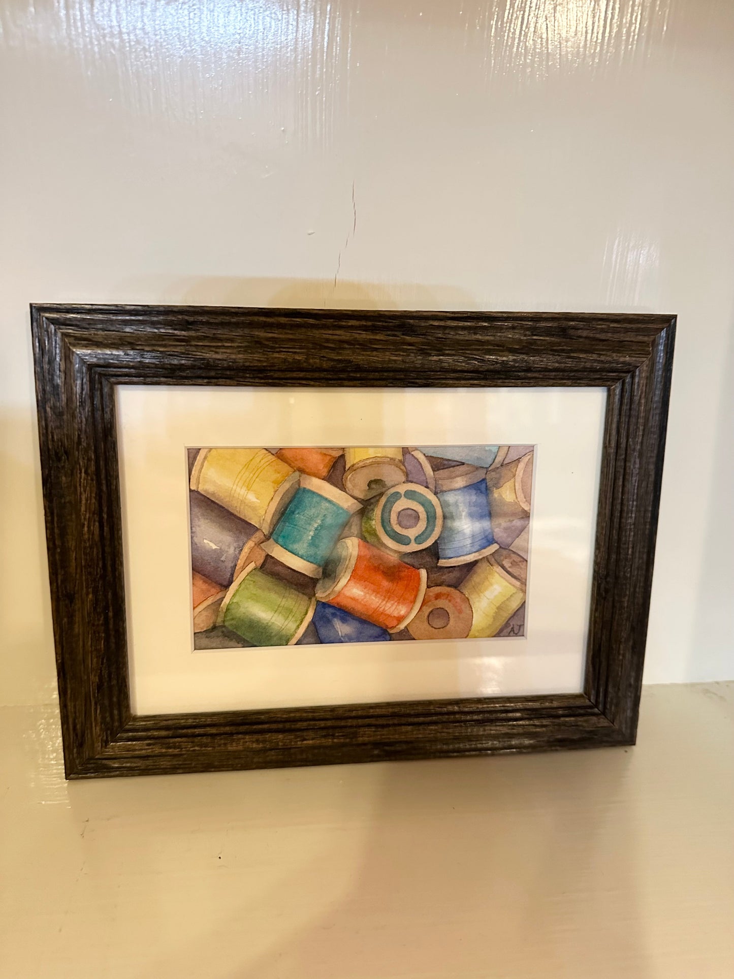 Spools of Color 6"x 4"