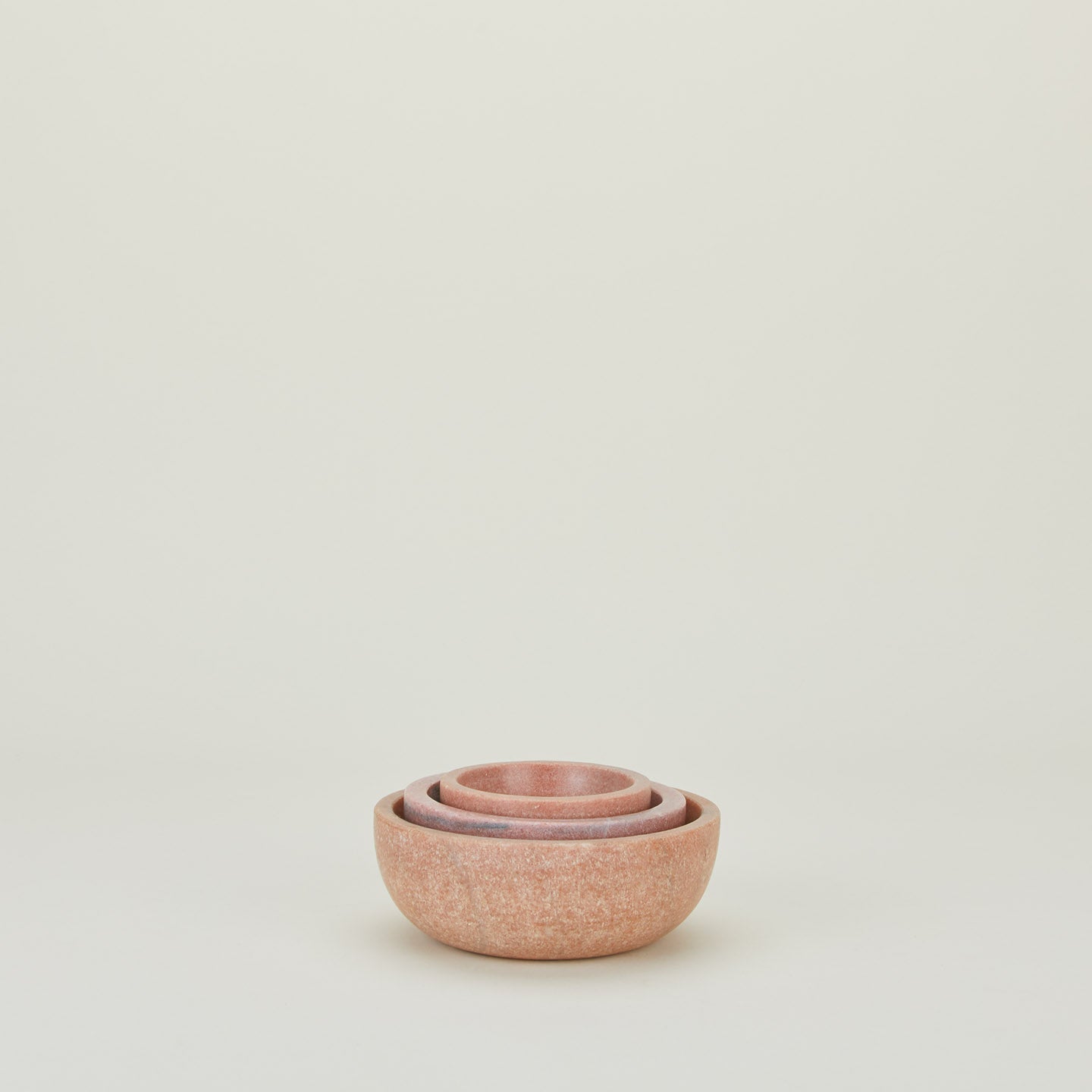 Simple Marble Bowl - Pink