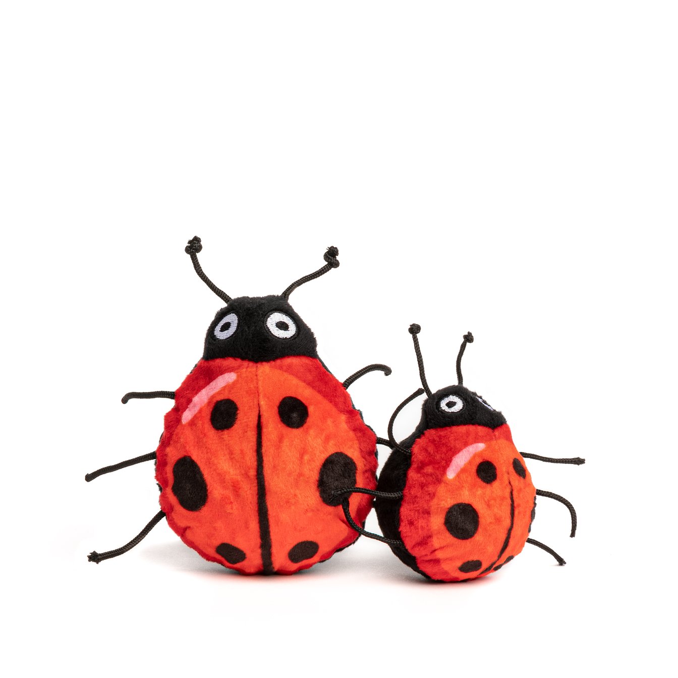 Fabdog Faball Squeaky Ladybug