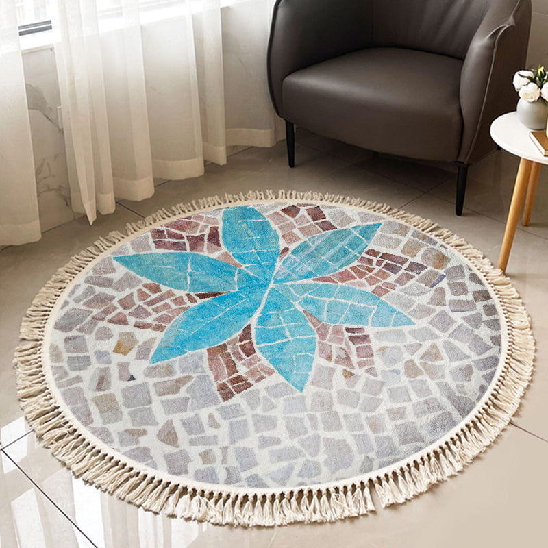Style D Flower area rug