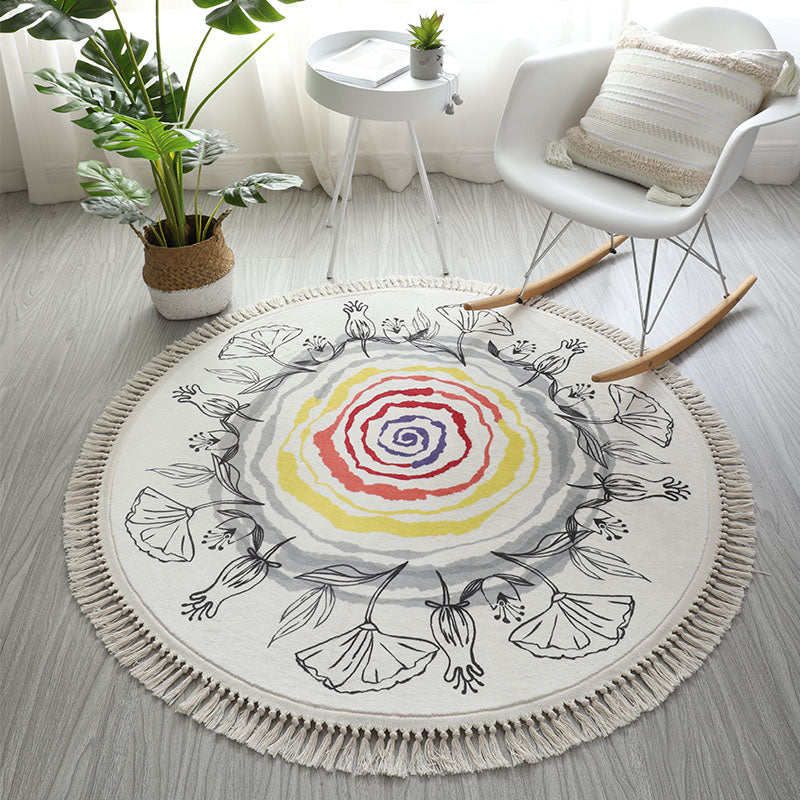Style C Flower rug