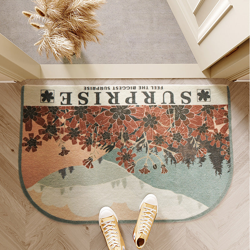 Surprise floor mat