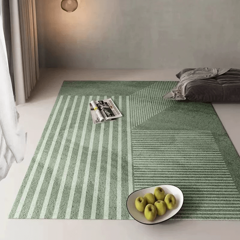Rectangle Geometric Multipurpose Area Rug
