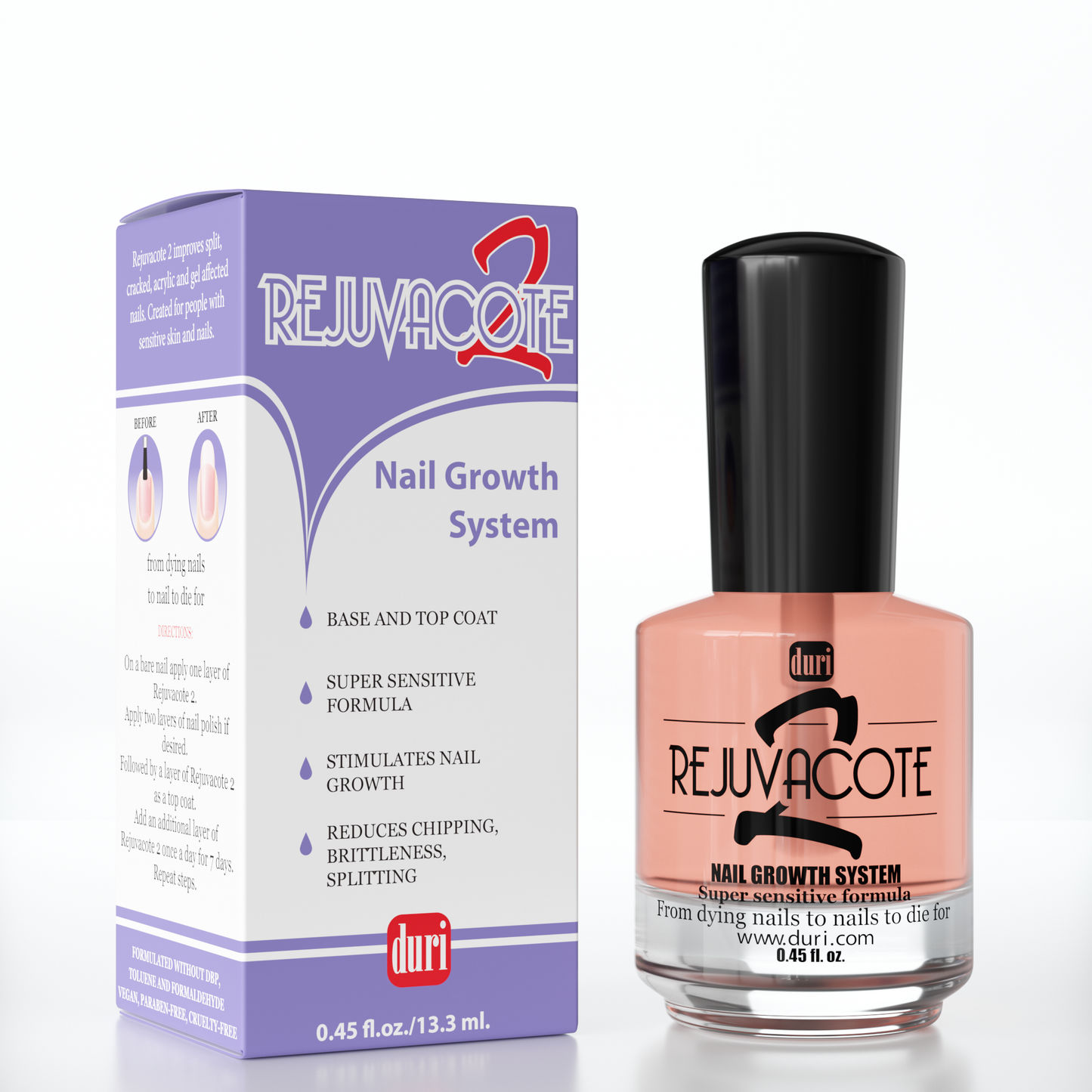 Duri Rejuvacote 2 Formaldehyde Free .61 oz