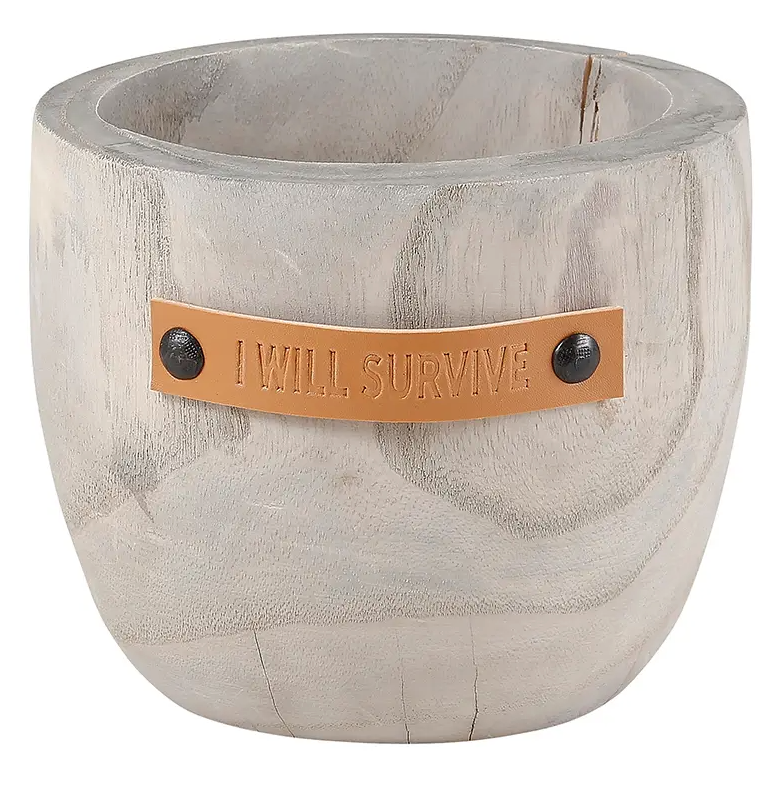 Wood Planter, 2 Styles