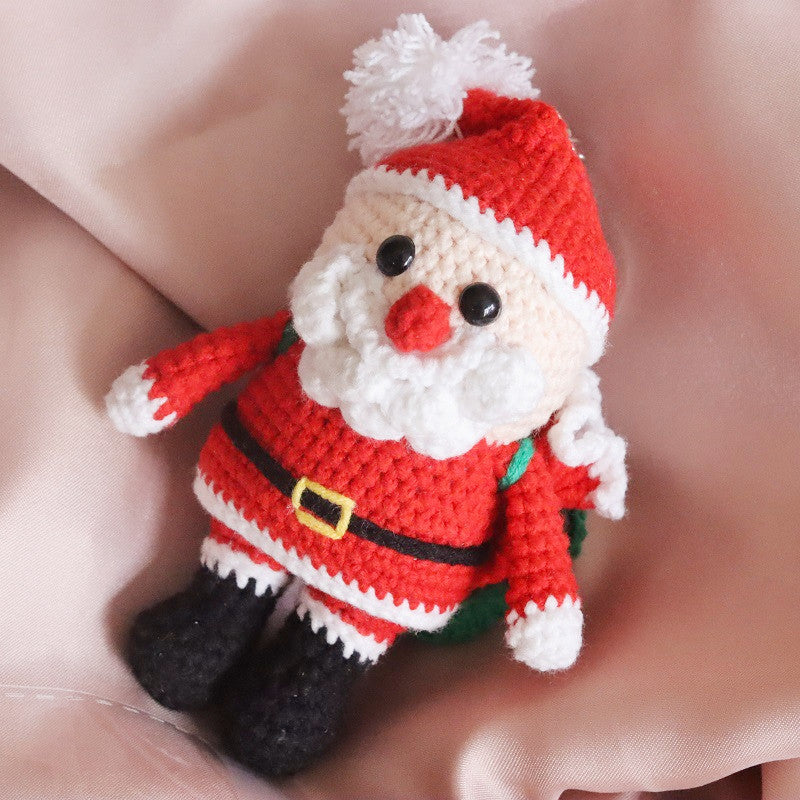 Santa Claus Doll Pendant Crochet Christmas Decoration