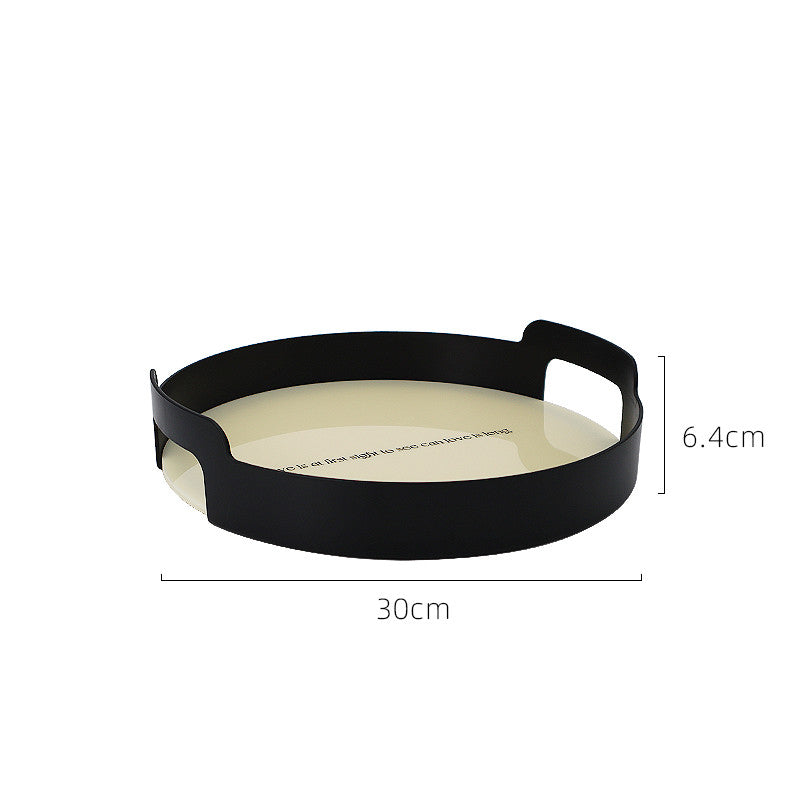 Aleck Desktop Tray Nordic Handle Disc Saor Style